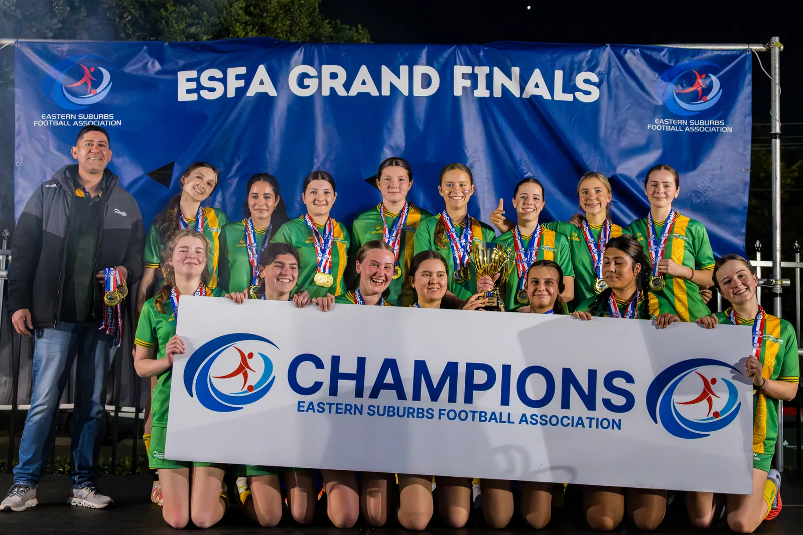 Maroubra United (Breakers) vs Easts FC — Grand Final / G18 DIV2 — Hensley Athletic Field — fotografía de fútbol ESFA Winter 2026, Sydney