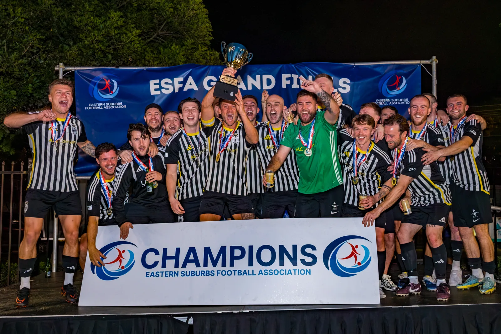 Coogee United vs Sydney CBD — Grand Final Men's Cup / MPL First Grade — Hensley Athletic Field — fotografía de fútbol ESFA Winter 2026, Sydney